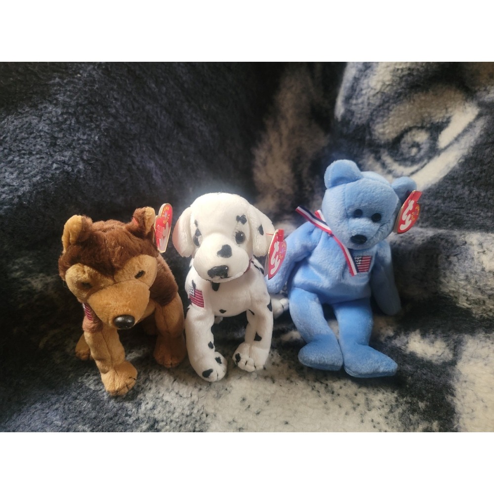 PATRIOTIC‎ TY BEANIE BABIES LOT